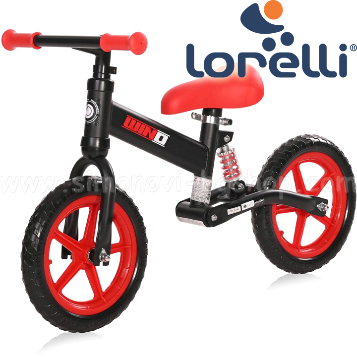 Lorelli Emotion Balance Wheel Wind Black & Red 10410060002