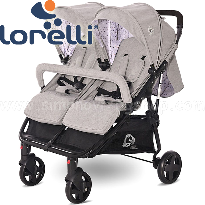 2022 Lorelli Premium    Duo Grey Dots 10021542173