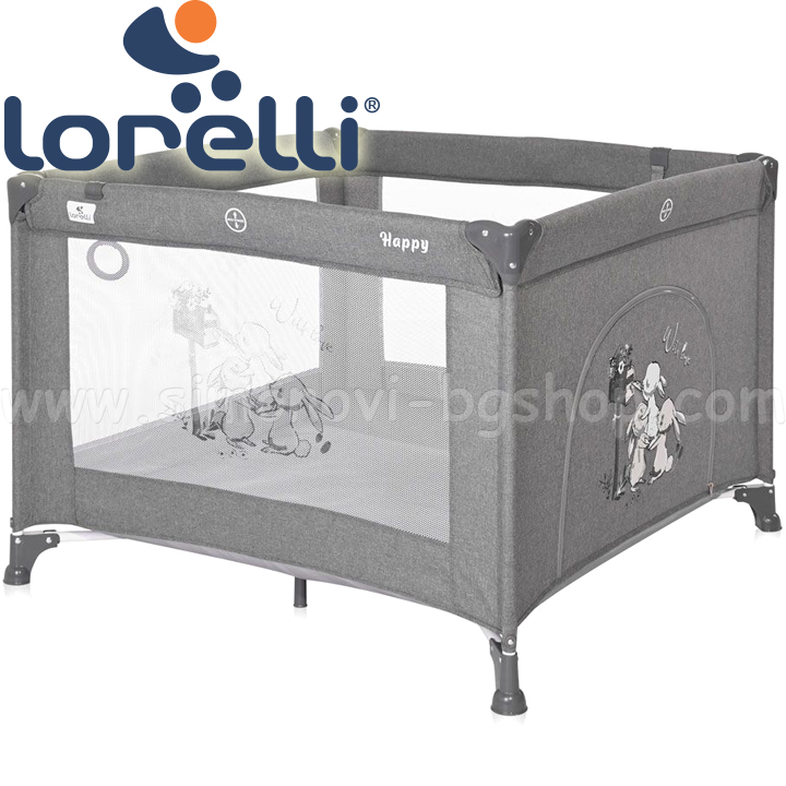 2022 Lorelli Premium    Happy Game Zone Grey Rabbits 10080532139