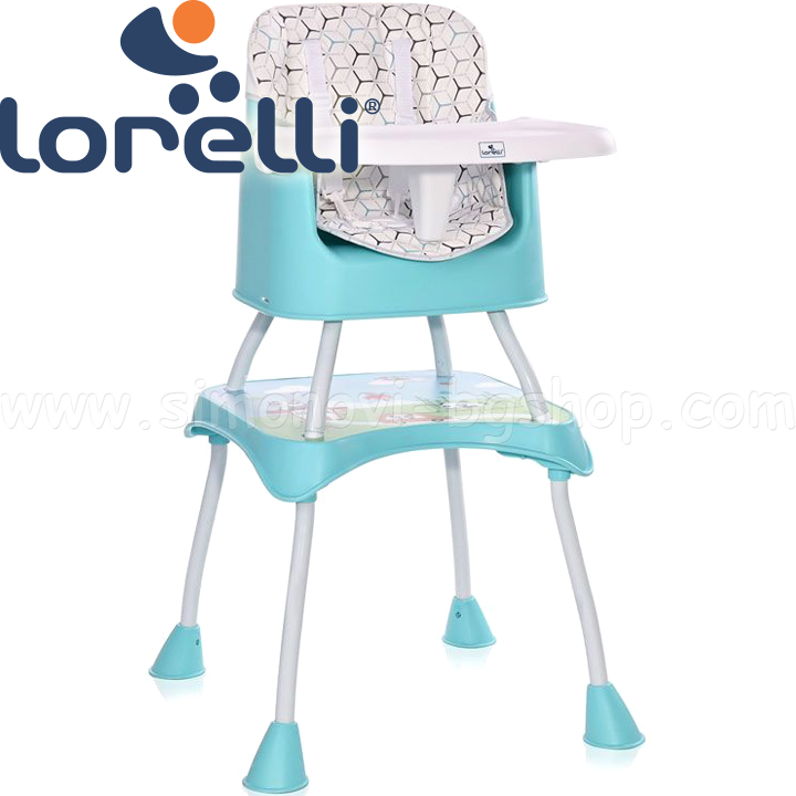 Lorelli Classic Dining chair 3in1 Trick Green Net 10100492201