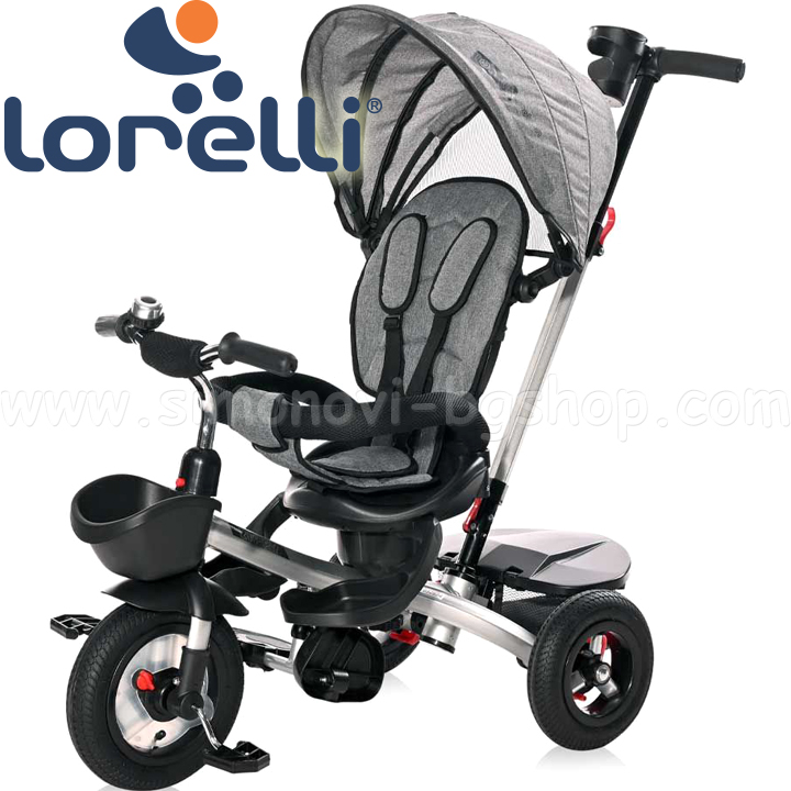 Lorelli Emotion Tricycle with canopy Zippy Air Graphite 10050560001