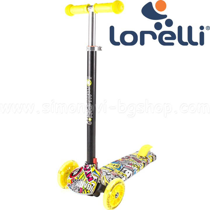 Lorelli Emotion Scooter Yuppee Graffiti Smile 10390100019