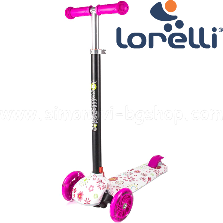 Lorelli Emotion Scooter Yuppee Pink Garden 10390100016