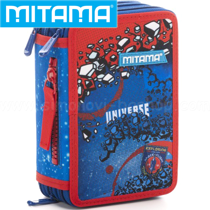 Mitama Complete bag with three zippers Space 63266