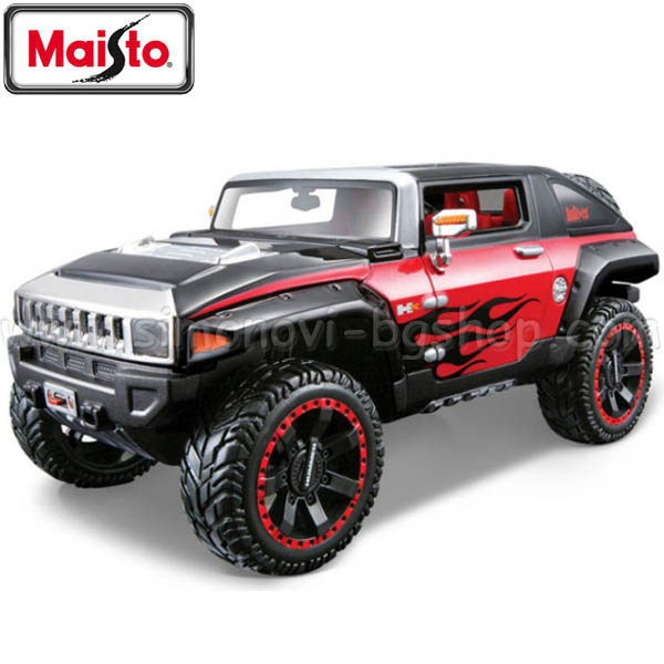 Maisto All Stars - ���� Hummer HX Concept Black 1:24 ����������