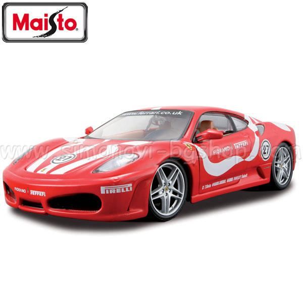 Maisto - Ferrari Car Challenge Trofeo F430 1:24 Assortment