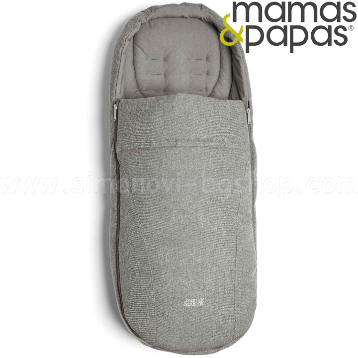*Mamas & Papas Ocarro     Woven Grey6203HB000