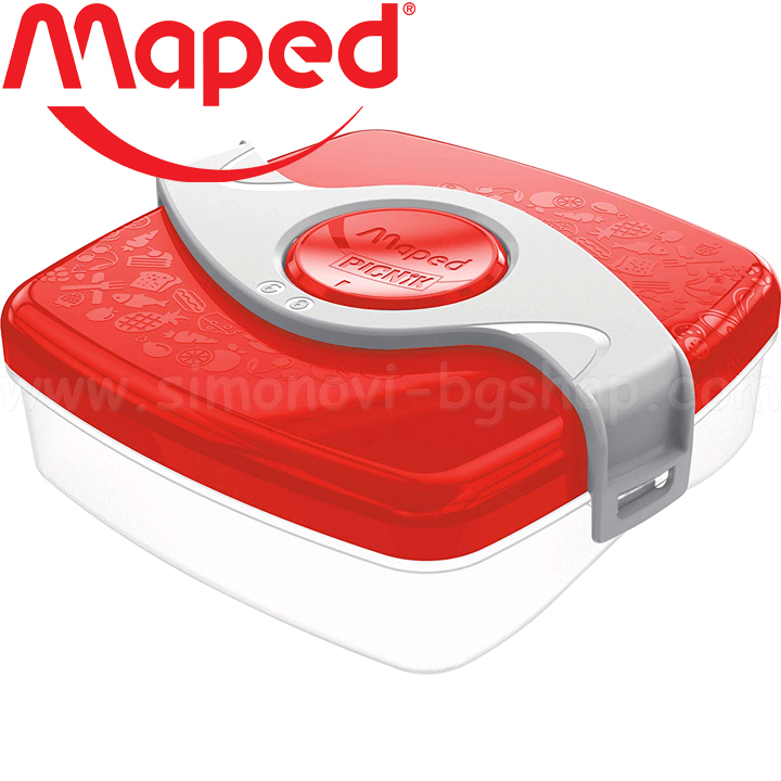 Maped Origin Food Case Red
