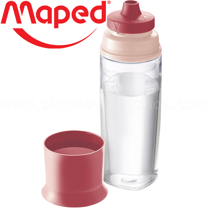 Maped Water Bottle 500ml. Picnik Concept Adult Brick Red