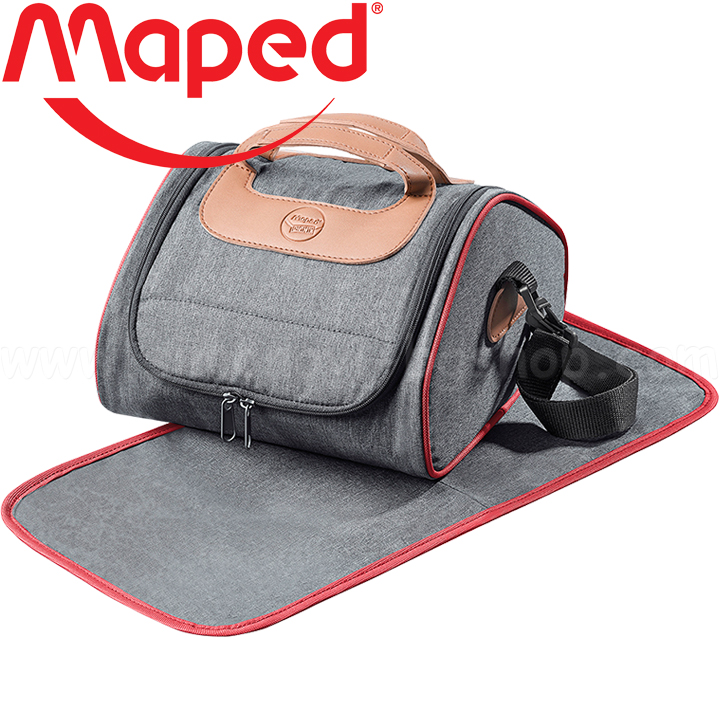 Maped Thermo Food Bag with Picnik Concept Adult Brick Red Backpack