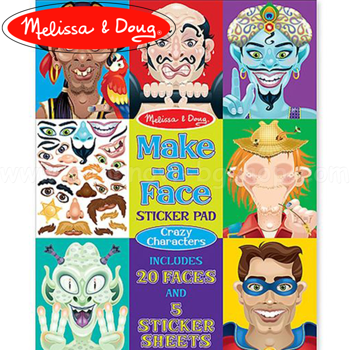 * Melissa & Doug Do your crazy heroes 14237