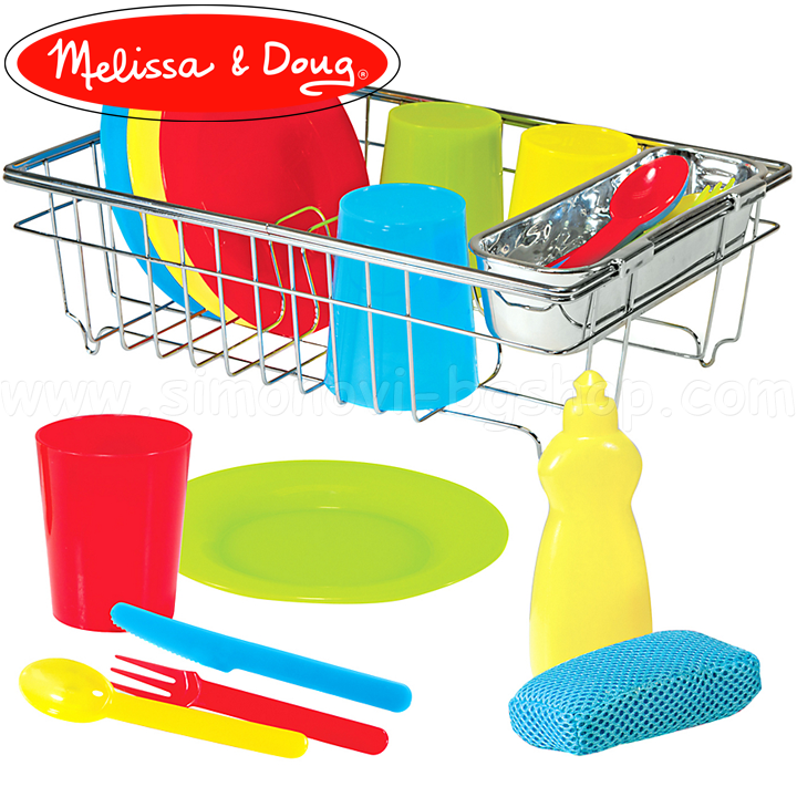 Melissa & Doug Dishes set with dishes 14282