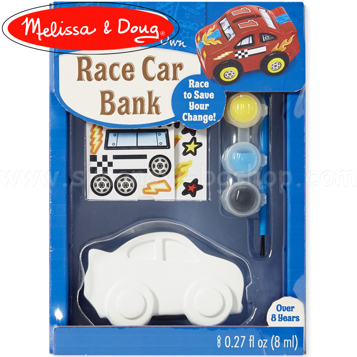 Melissa & Doug Do It Yourself a Box Car Racing 18863