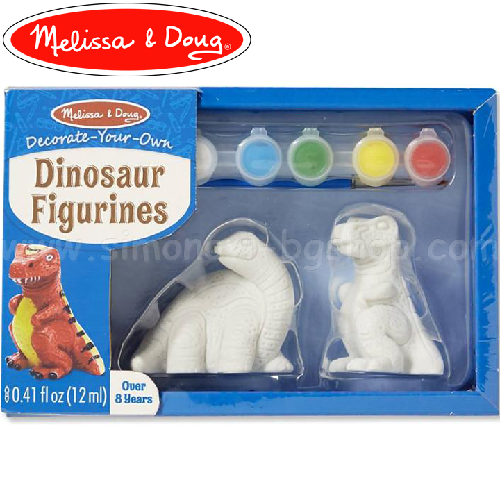 Melissa & Doug Color Dinosaur Figures 18868