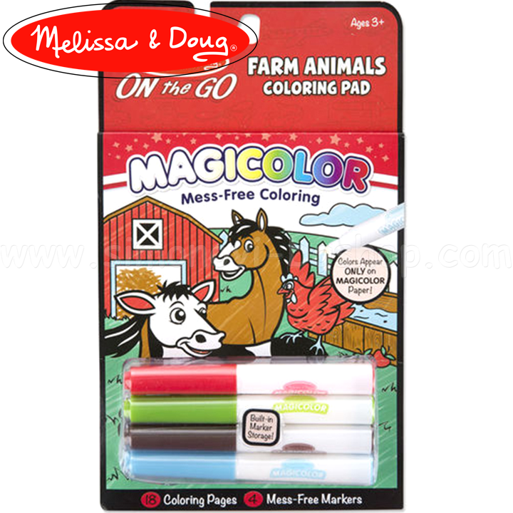 * Melissa & Doug Coloring Farm Animals 19126