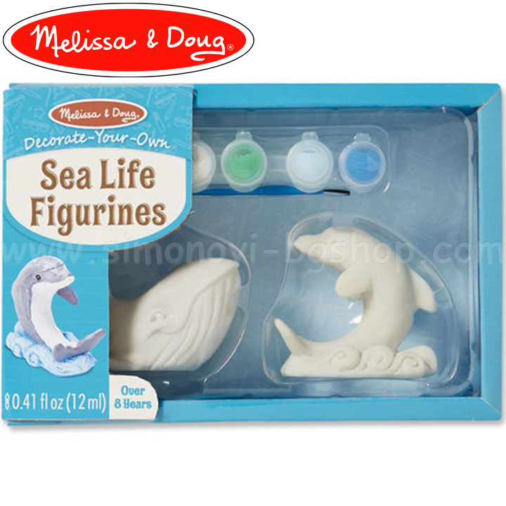Melissa & Doug Coloring the Sea Figurine 19546