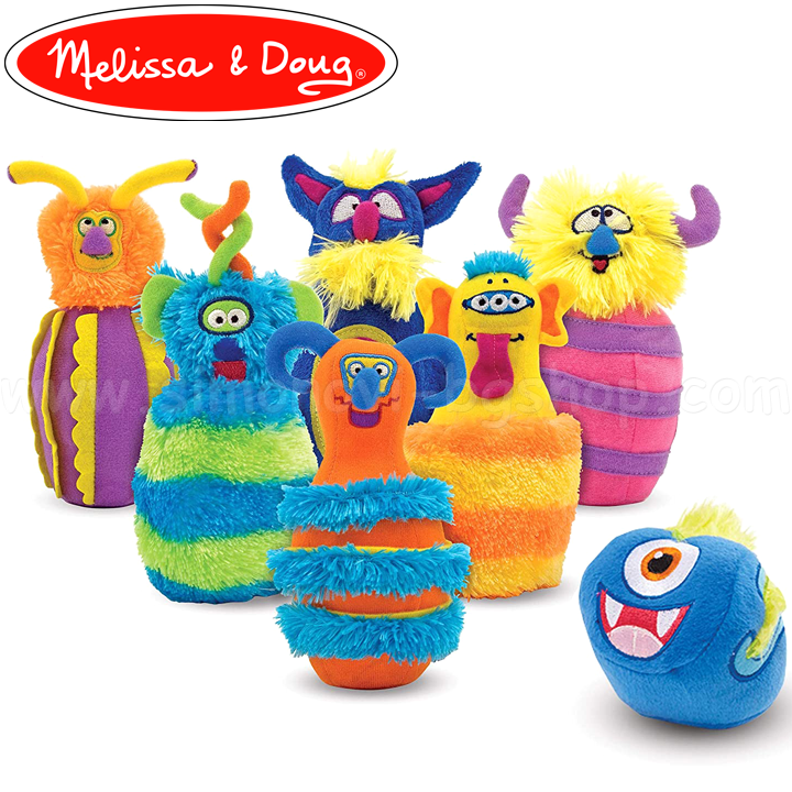 * Melissa & Doug Plush Bowling Monsters 12210