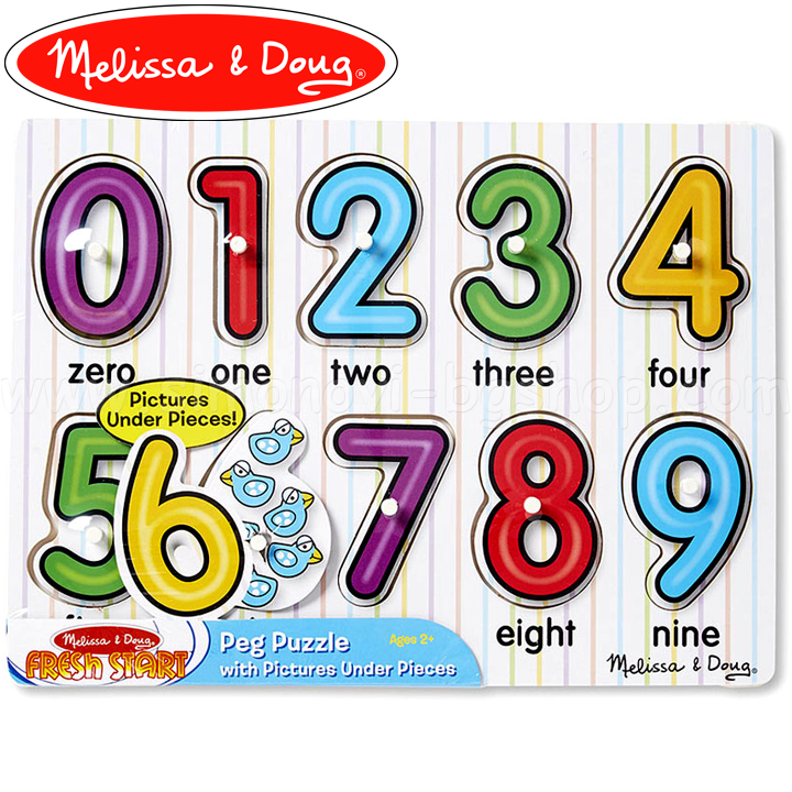 * Melissa & Doug Wooden Puzzle - Figures 13273