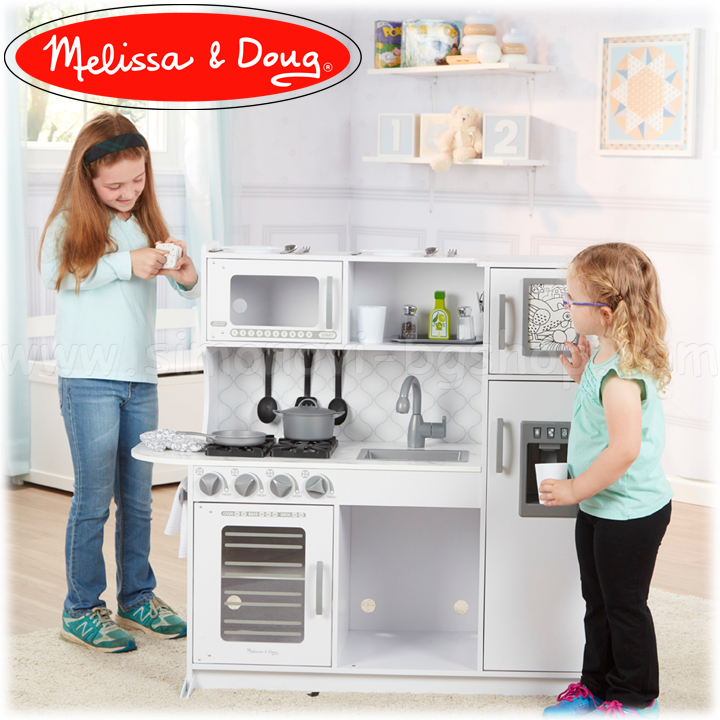 * Bucătăria din lemn Melissa & Doug Chef 14338