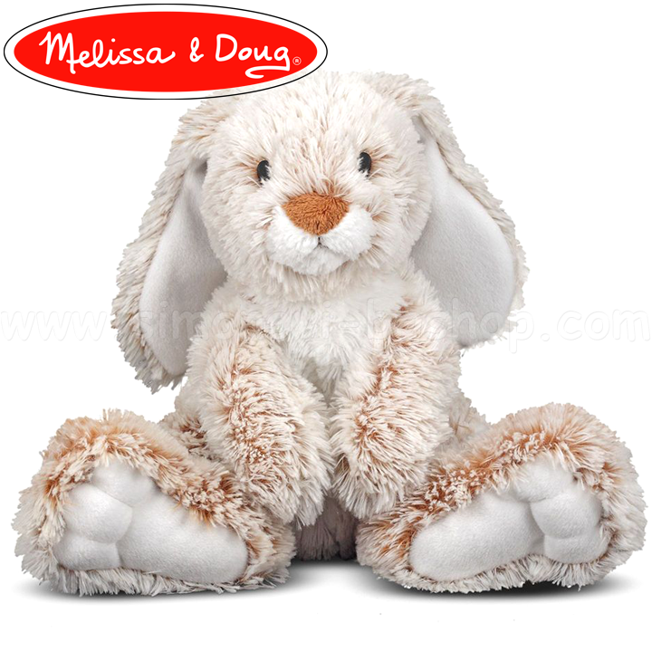 * Melissa & Doug Jucărie de pluș 25 cm Bunny 17674