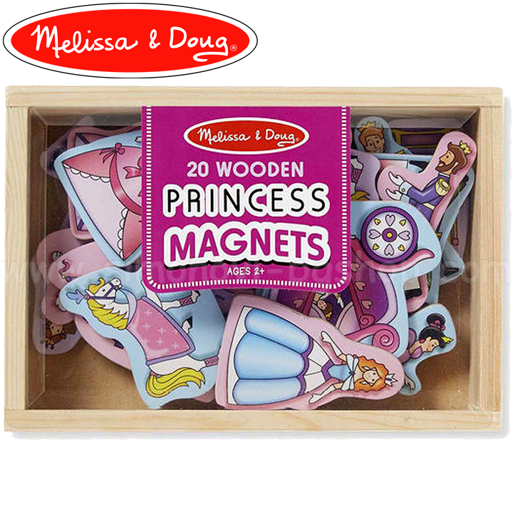 * Melissa & Doug Wooden Magnets - Princesses 19278