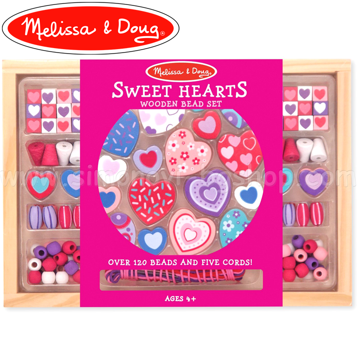 * Melissa & Doug inimile bijuterii din lemn 14175