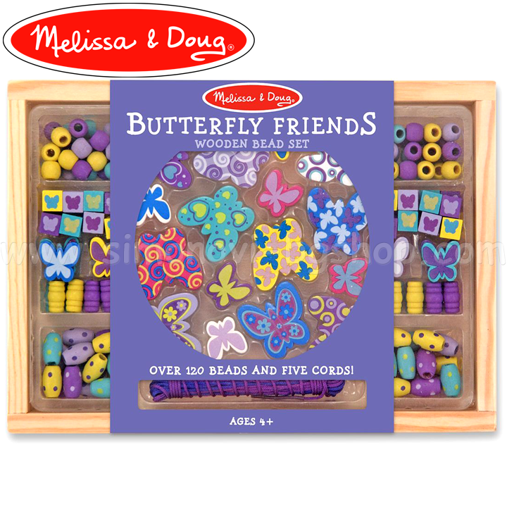 * Melissa & Doug fluturi bijuterii din lemn 14179