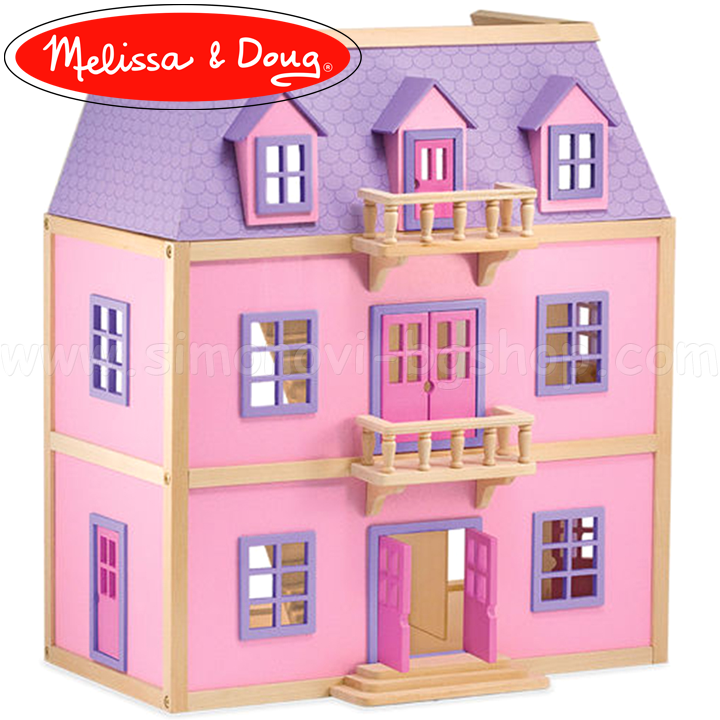 * Melissa & Doug din lemn 14570 Dollhouse