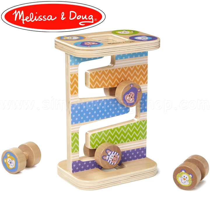 * Melissa & Doug Joc din lemn Zig-Zag 40125