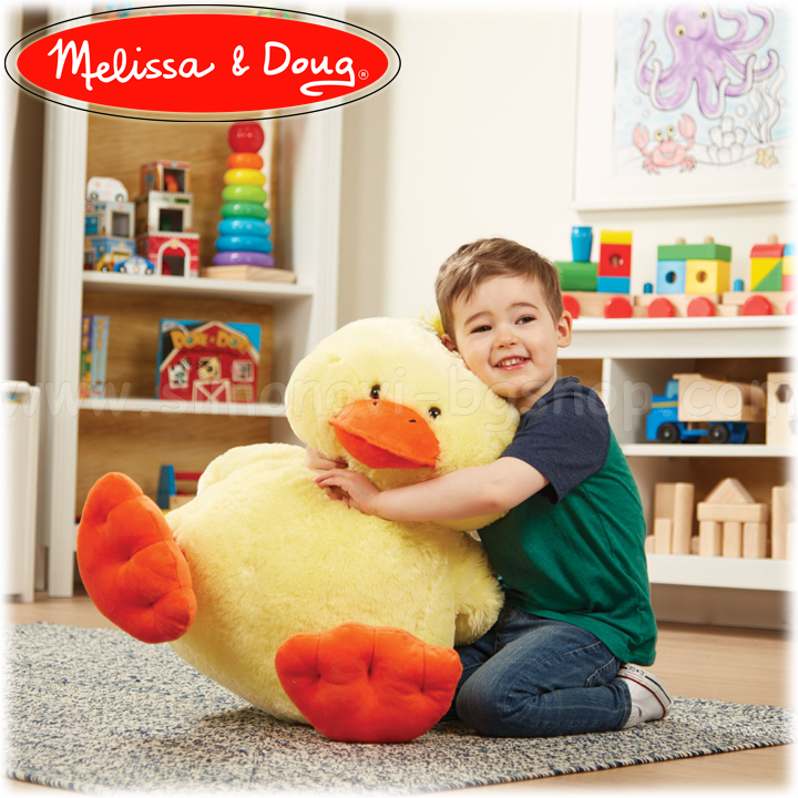 * Melissa & Doug Jucărie de pluș 51 cm Duck 40406