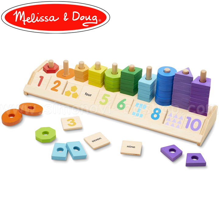 Melissa & Doug Wood broilka cu formulare 19 275