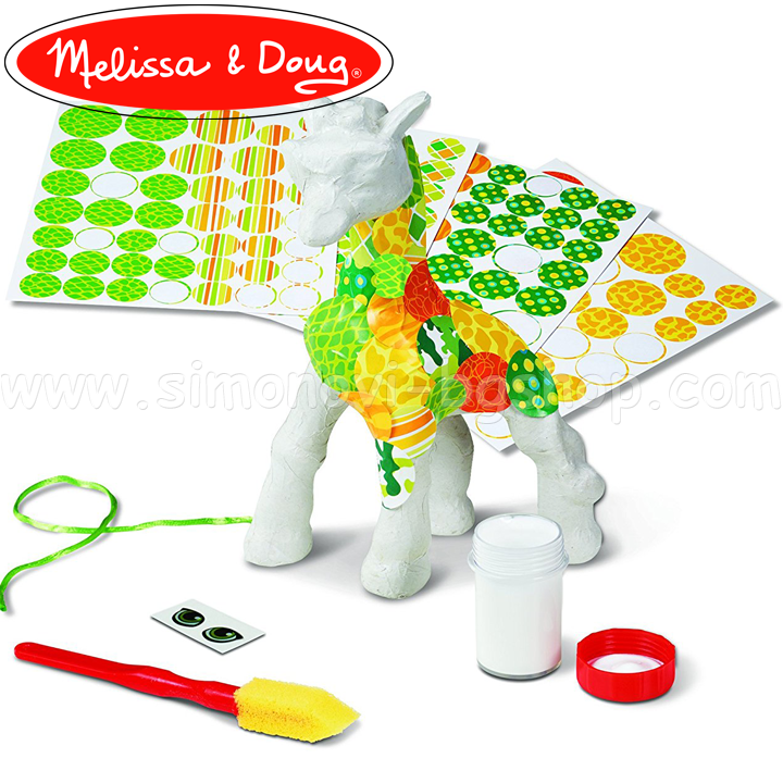 * Melissa & Doug Decoupage Make Easy Giraffe 40104