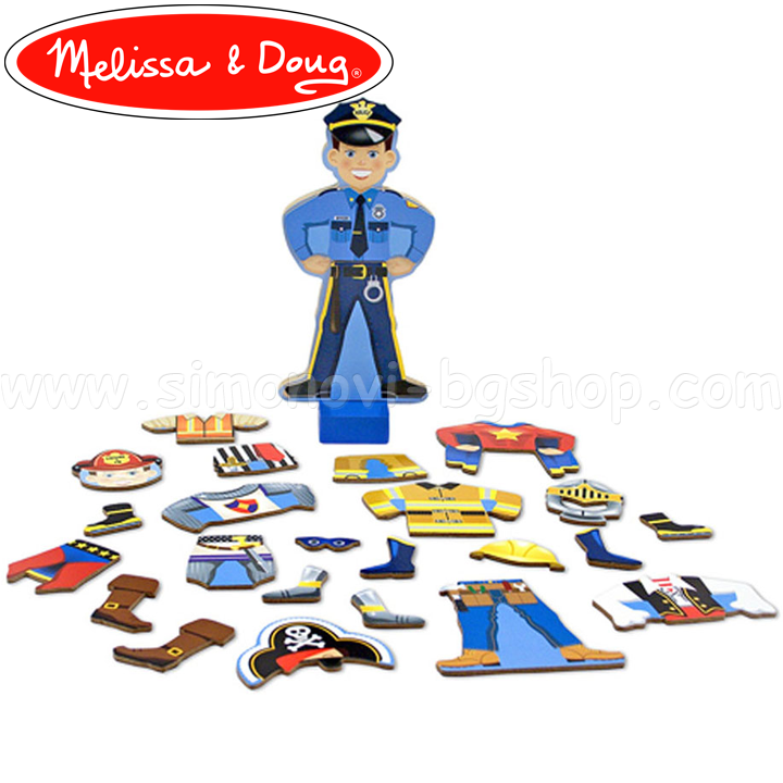 Melissa & Doug Joey with Magnetic Clothes 13550