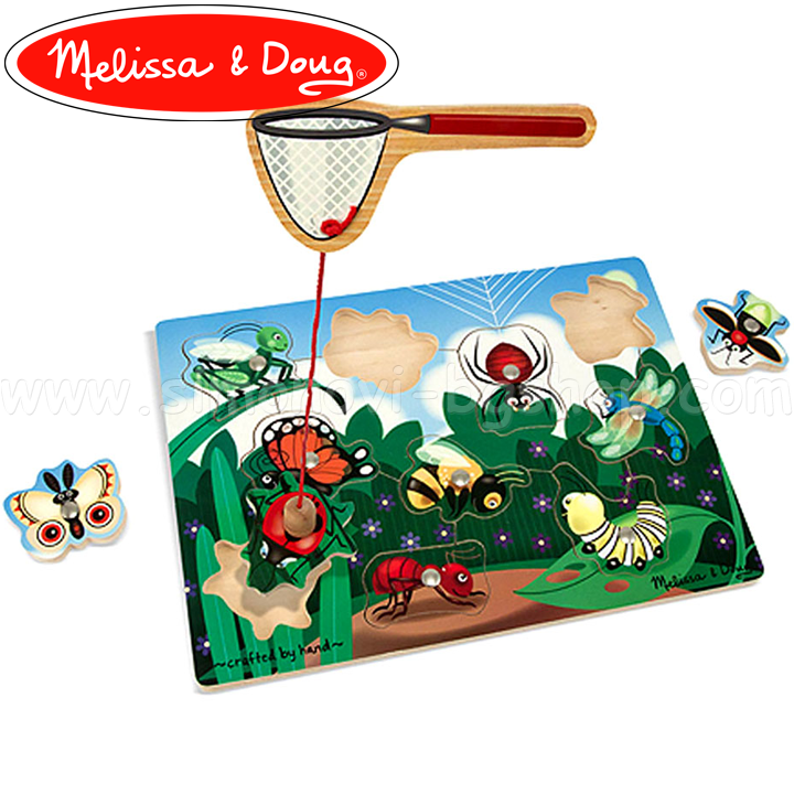 Melissa & Doug Magnetic Puzzle Catch the Bulb 13779