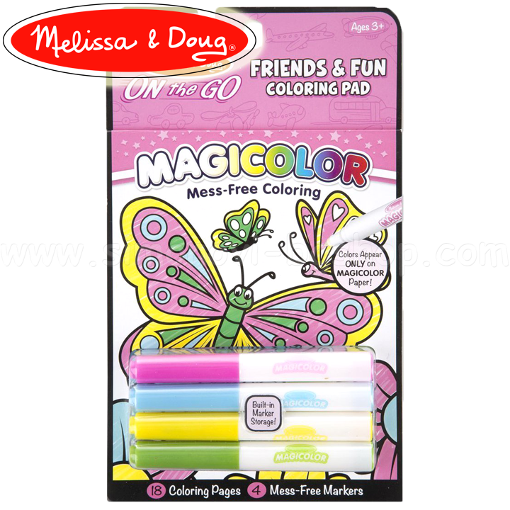 * Melissa & Doug Coloring Set Magicolors 19134