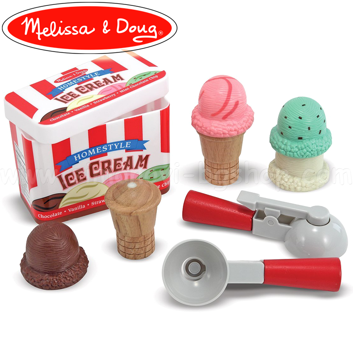 * Melissa & Doug Wooden Ice Cream Kit 14087