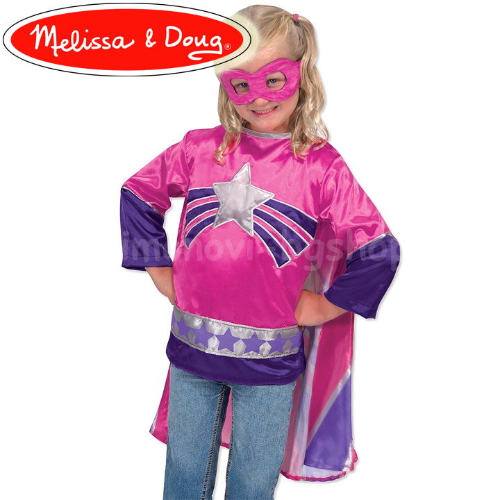 Melissa & Doug Costume Super hero - a girl 14 784