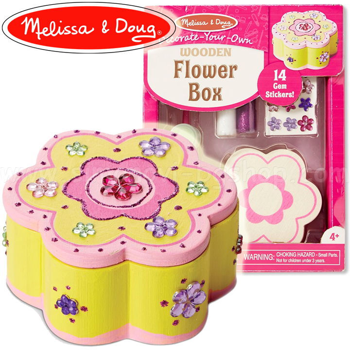 * Melissa & Doug Color Flower Box 18852