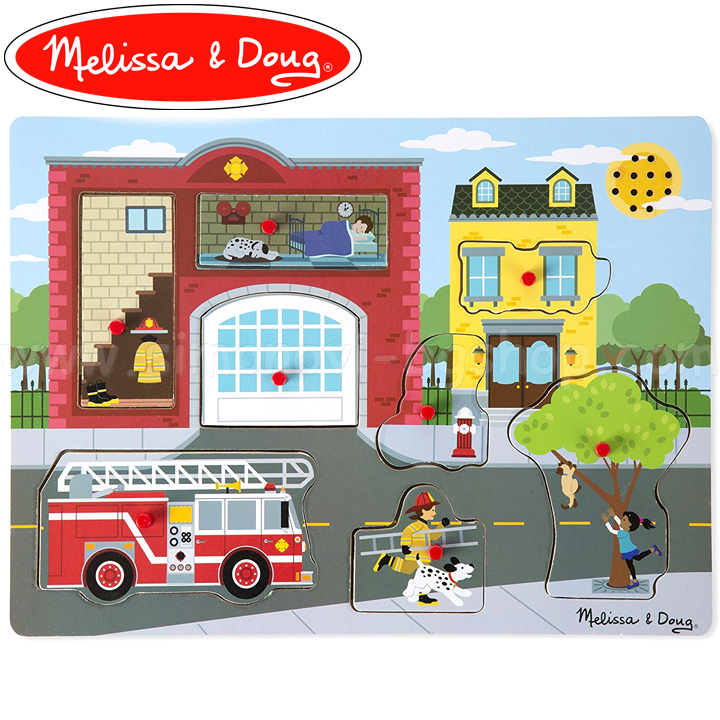 Melissa & Doug puzzle sounds around the fire 10736