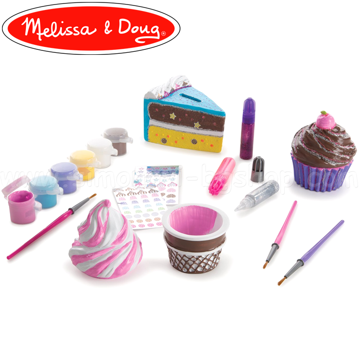 Melissa & Doug Asigurați-vă și culoare prăjituri 19535