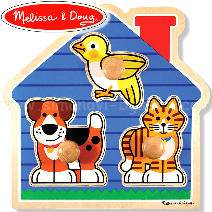 Melissa & Doug puzzle shapes 5h. 12053