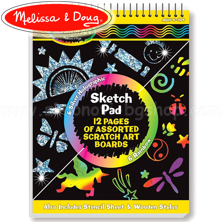 * Melissa & Doug Scratch Notebook 15946