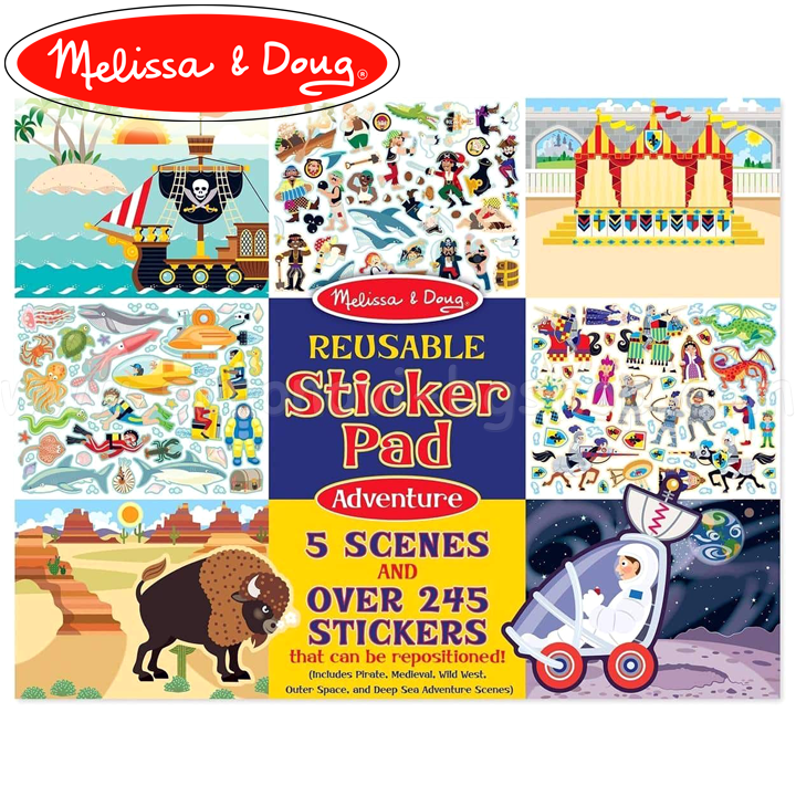 * Melissa & Doug Stickers Adventure 19115