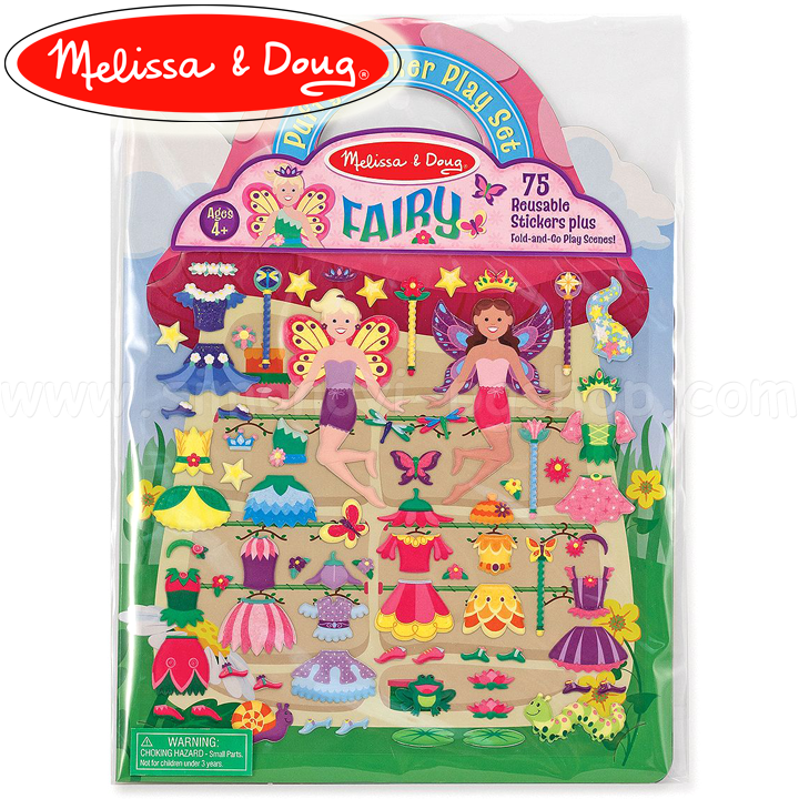 Melissa & Doug Stickers Puffy Fee 19414