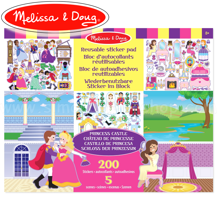 * Melissa & Doug Stickers the Princess Castle 14306
