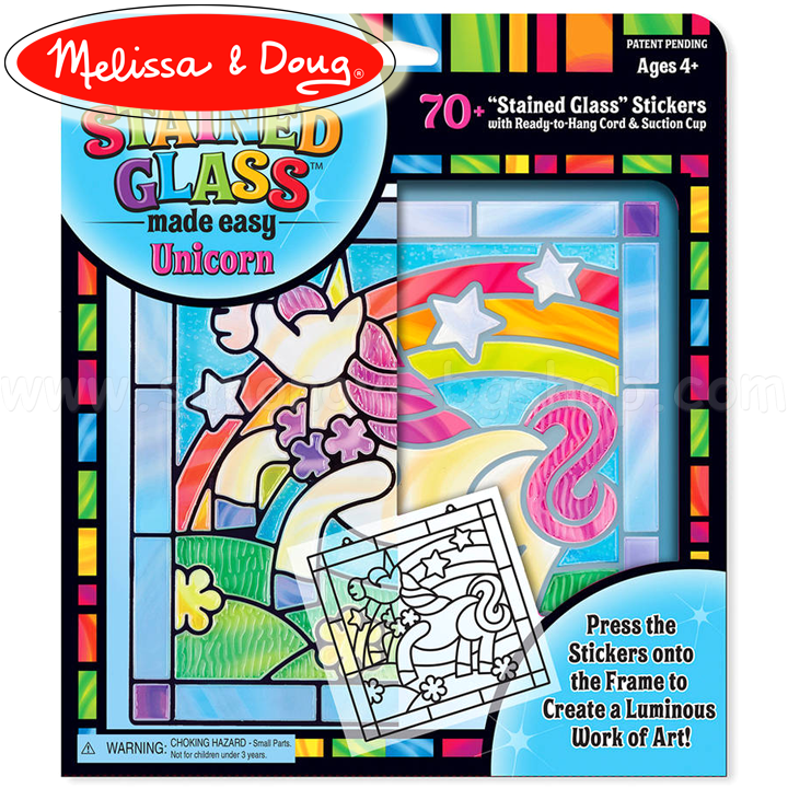 Melissa & Doug Stained Glass 19299