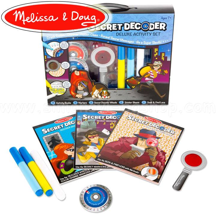 * Melissa & Doug Secret Decoder Set 15238