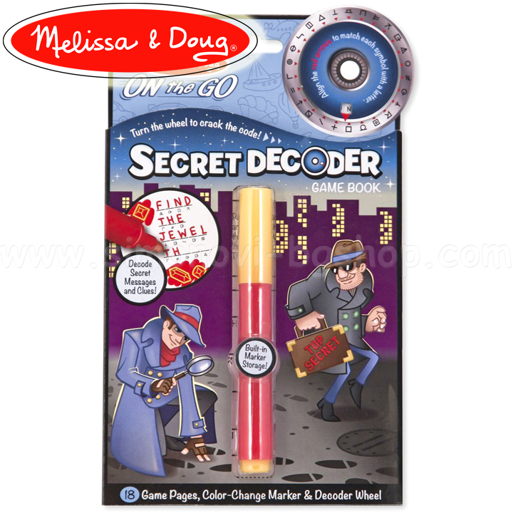 * Melissa & Doug Secret Decoder Set 15238