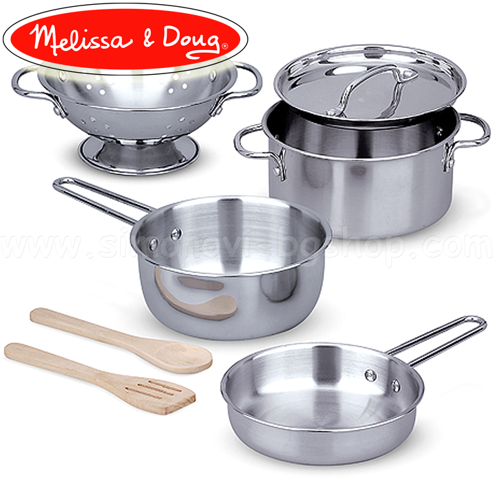 Melissa & Doug Set of pots and pans 14265