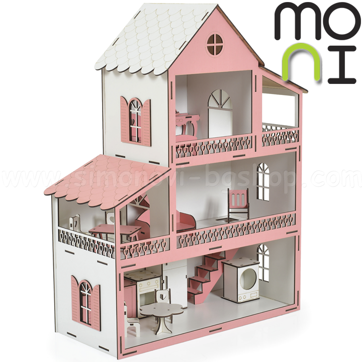 * Moni Wooden dollhouse LILLY109625